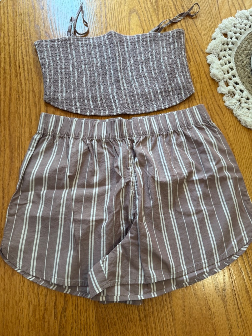 NWT American Eagle Stripped Set size Medium